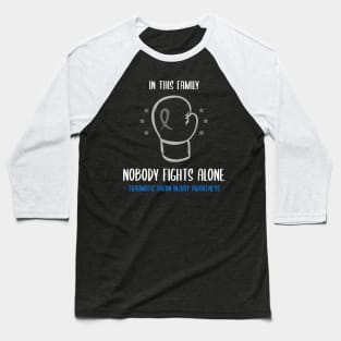 Traumatic Brain Injury Awareness Baseball T-Shirt